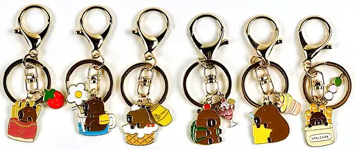 Брелок металевий Капібара 6 см (В асортименті) - фото 2