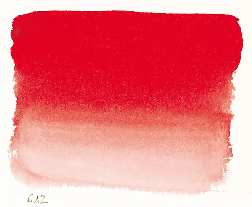 Акварельна фарба Sennelier, полукювета, S2, Червоний лак (Scarlet Laquer) - фото 2