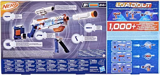  Бластер іграшковий Hasbro Nerf Loadout Arctic Zerostriker (G1763) - фото 5