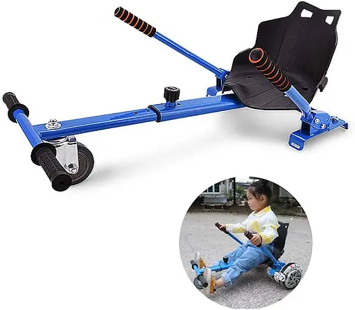 Сидіння для гіроскутера (гіроборда) Ховеркарт Блакитний - фото 1