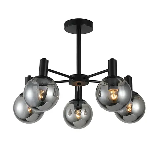 Люстра Ardero BL1550-1 NEAPOL під лампу чорний - фото 1