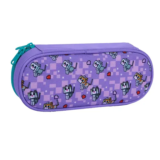 Школьный пенал мягкий Yes PH-30 Minecraft Pinky - фото 2