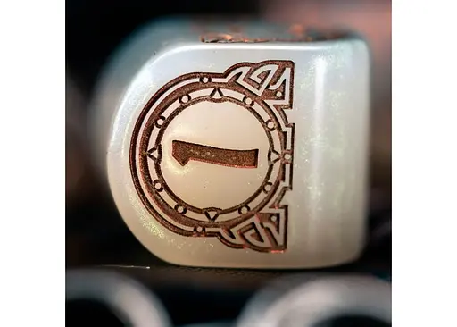 Набір кубиків Viking Modern Dice Set: Niflheim , 7 шт. (RVIK05) - фото 5