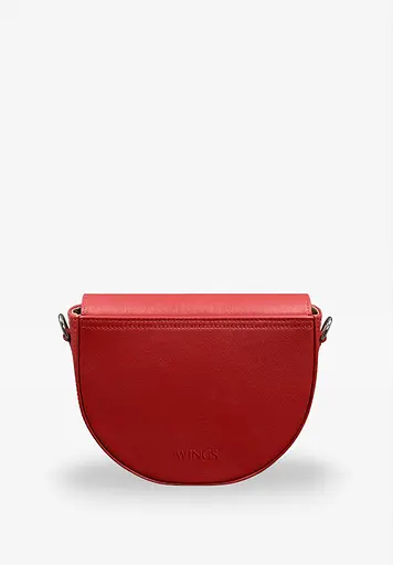 Жіноча шкіряна сумка Kira Червона - фото 6