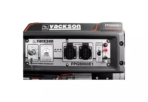 Бензиновый генератор Vackson FPG8000Е1 220 В 3.5 кВт - фото 5