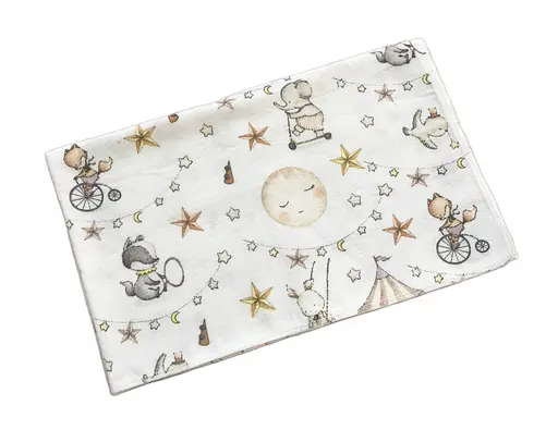 Пеленка фланель Moontime "Цирк" - фото 1