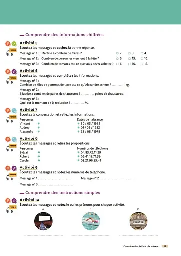 Le DELF A1 100% réussite Livre + CD - фото 5