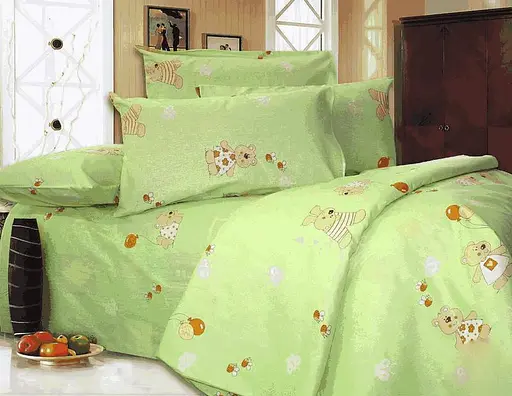 Наволочка зелена бязь 40х60 см