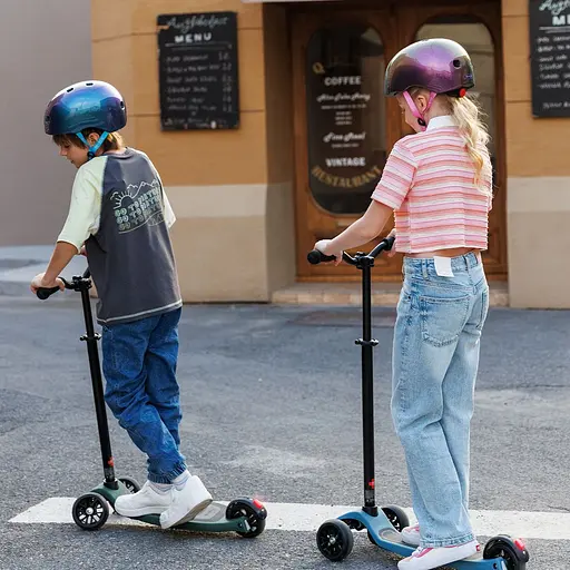 Захисний шолом Micro розмір M неохромовий синій (AC2288BX) - фото 9