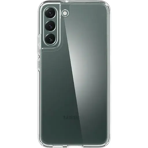 Оригинальный противоударный чехол Spigen Ultra Hybrid для Samsung Galaxy S22 Plus (6.6") Прозрачный (ACS03954)