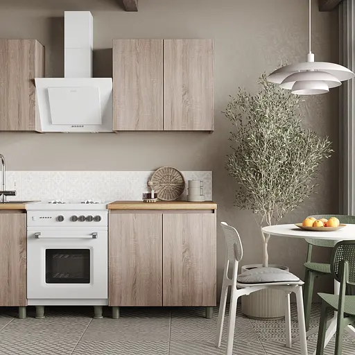 Кухня модульная MebelStar Нео 2 м Дуб сонома (MBS-1808) - фото 4