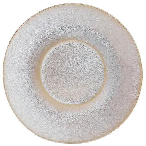 Блюдце МВМ My Home Фьорд 15 см айвори (KP-134 IVORY)