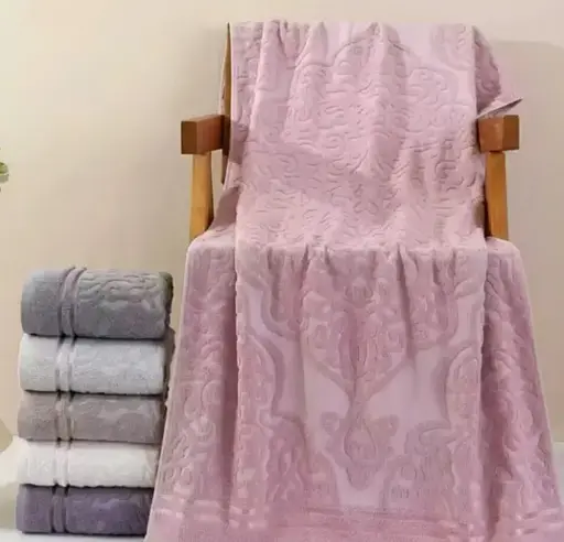 Махровые полотенца для лица 30x50 см - набор 6 шт. XT-161-72 мягкая махра разные цвета - фото 1