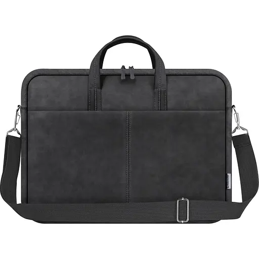 Сумка для ноутбука Defender 15.6ъ Solid, Black, экокожа, 410х310х40 мм (26091) (26091_DEFENDER) - фото 3