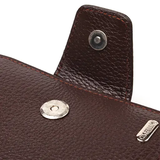 Кожаный женский кошелек Canpellini 9.5х13.2х3 см acs0025109 - фото 3