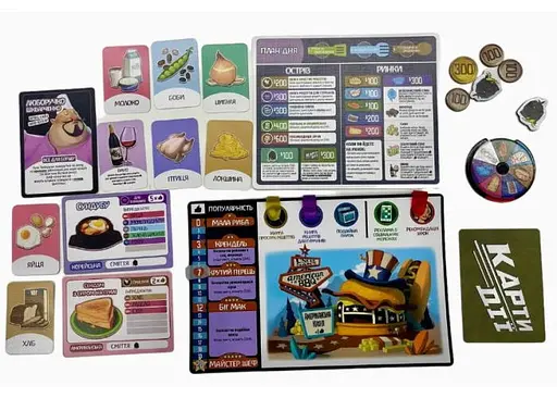 Настольная игра Нова Ера Битва ресторанов (Rival Restaurants) (укр.) (ВР_БР) - фото 15