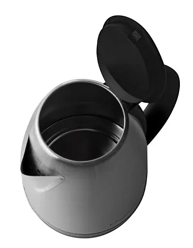 Електрочайник Liberton LEK-6800, Inox, 1500W, 1.8л, дисковий, нержавіюча сталь/пластик, індикатор рівня води, захист від перегріву, захист від включення без води - фото 4