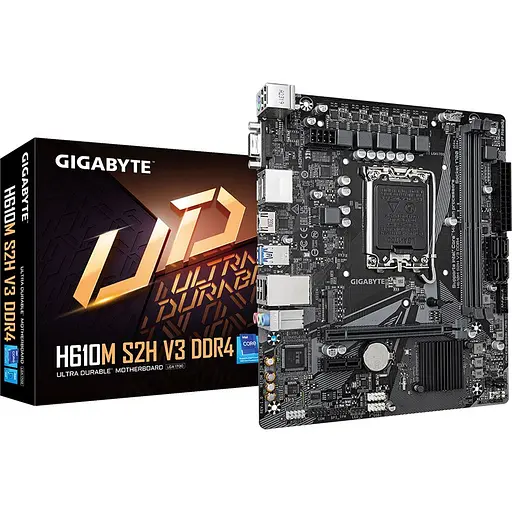 Материнская плата Gigabyte H610M S2H V3 DDR4 [146946] - фото 1
