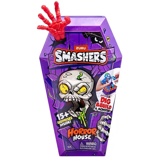 Игрушка Smashers Средний Дом Ужасов Дино в наборе с аксессуарами (74125A)