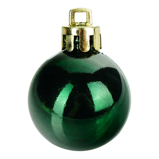 Набір куль Anhui Tianhui Ялинка новорічна 3 см 17 шт. (951680) - фото 9