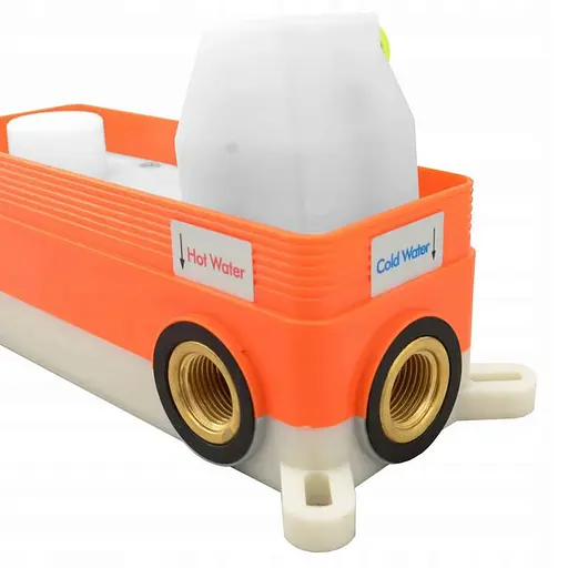 Душова система прихованого монтажу Rea Lungo gold + BOX золото REA-P4110, Золотий - фото 10