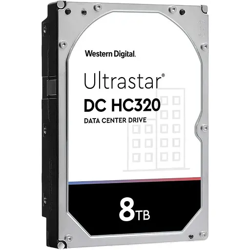 Жесткий диск Western Digital Ultrastar DC HC320 8 TB 3.5" SAS HUS728T8TAL5204 - фото 1