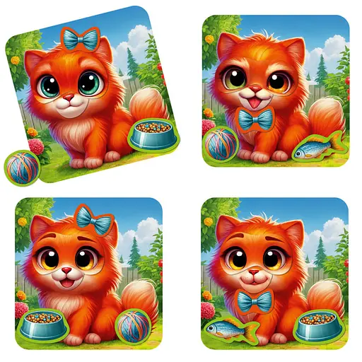 Гра розвиваюча "Емоції Кошеняти" VT3220-05, 11 магнітів - фото 3