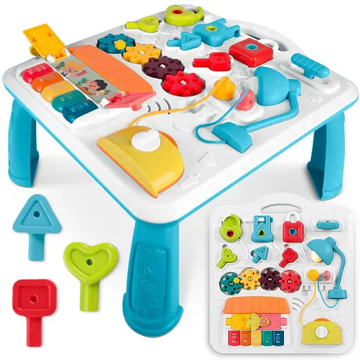 Яскравий столик для малюків Ricokids вчимося граючи - фото 5