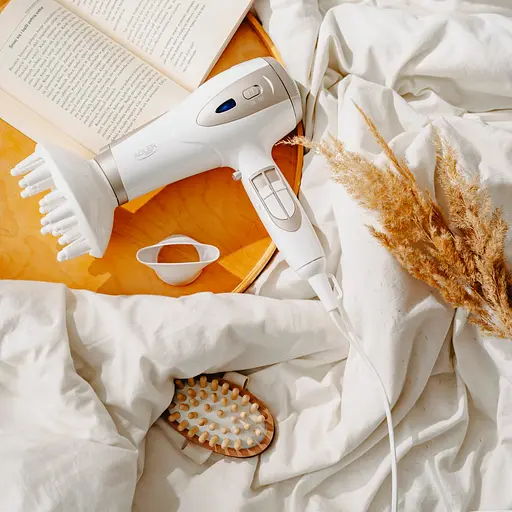 Фен Adler AD 2248 white champagne 2200Вт/ 2 швидкості/ хол.обдув/ темп.режимів-3/ іонізація/ дифузор - фото 6