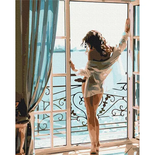 Картина за номерами Спокусливий ранок Brushme 40x50 см різнокольорова 000276995