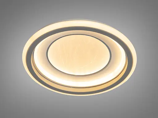 Світлодіодний стельовий світильник Romin сірий 34 Вт CCT - фото 3