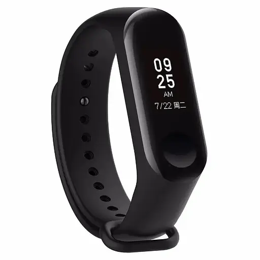 Ремешок для фитнес-браслета Lemfo для Xiaomi Mi Band 3 и 4 черный - фото 3