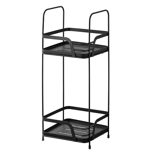 Полка Ardesto Vigor 2-ярусная 16 х 15.5 х 40 см черная (ARHK4502PB) - фото 2