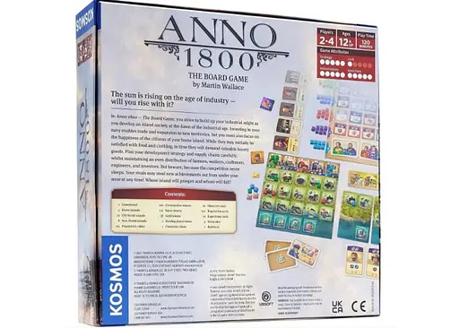 Настольная игра Kosmos Anno 1800 (нем.) (PS003) - фото 2
