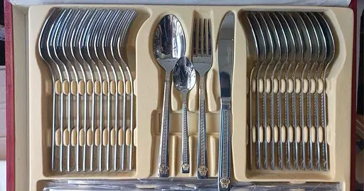 Набор столовых приборов Bachmayer BM-7881 на 12 персон в кейсе 72 предмета - фото 3