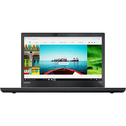 Ноутбук Lenovo ThinkPad T470 14.1 full hd 1920x1080 i5 7200u 2 ядра 4 потока 16/512 ГБ Refurbished