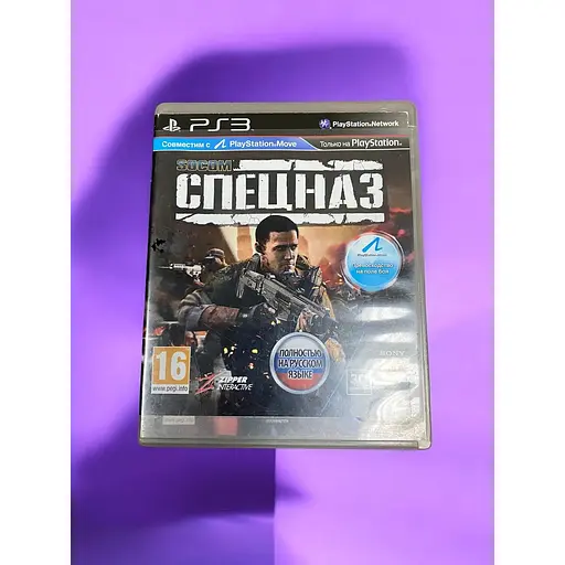 Локализованный диск на PlayStation 3 СПЕЦНАЗ