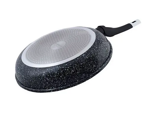 Универсальная сковорода для жарки Edenberg EB-4134 24 см гранитным покрытием с крышкой - фото 3