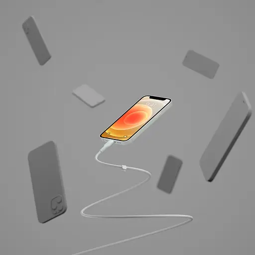 Belkin Кабель USB-A - Lightning силиконовый, с клипсой, 1м, белый - фото 5