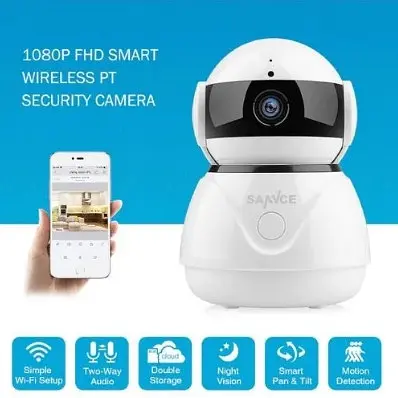 Поворотная камера Sannce Wi-Fi IP HD 1080P Escam Wanscam Оригинал - фото 3