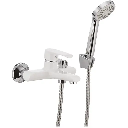 Смеситель для ванны Mixxus COLORADO 009 белый (MI1640) - фото 1