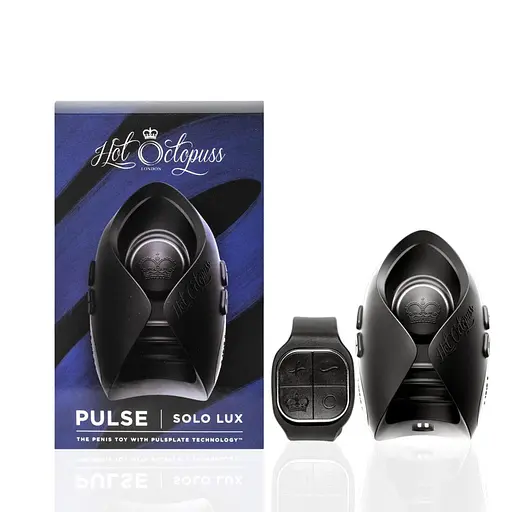 Мастурбатор Hot Octopuss Pulse Solo Lux, пульсація, використання без рук - фото 9