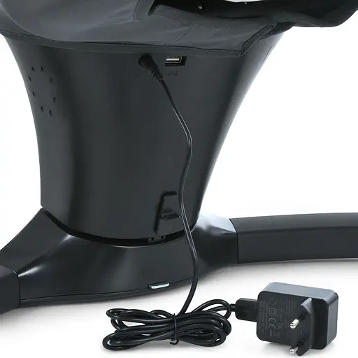 Укачивающий центр El Camino ME 1175 SOUL, таймер, 5 скоростей качания, USB/Bluetooth, с пультом ДУ, Серый - фото 9