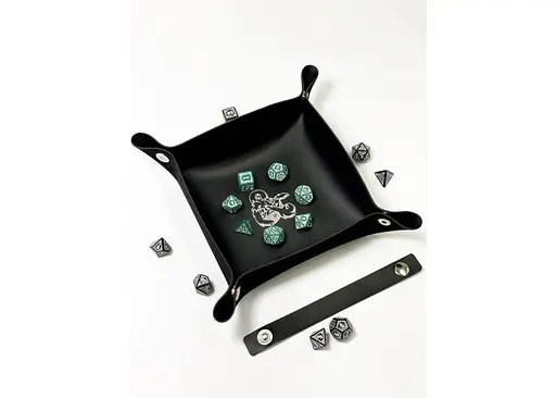 Настольная игра Планета Ігор Лоток для кубиков Дракон (черный) (Dice tray Dragon black) (pi-dt004) - фото 4