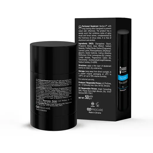 Дезодорант Barbers Musk & Vetiver парфумований 50 г - фото 2