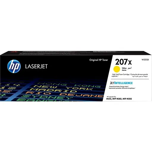 Картридж HP 207X CLJ M282/M283 M255dw/M255nw Yellow 2450 стор teh0015460 - фото 1