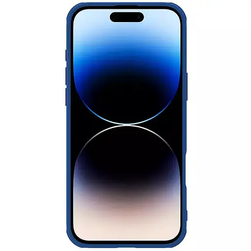 Карбонова накладка Nillkin CamShield Pro Magnetic для Apple iPhone 16, 6.1 Blue - фото 5
