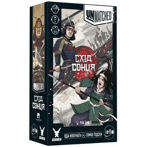 Настільна гра Geekach Games Unmatched: Схід сонця (Sun's Origin) (укр.) (GKCH199so) - фото 1