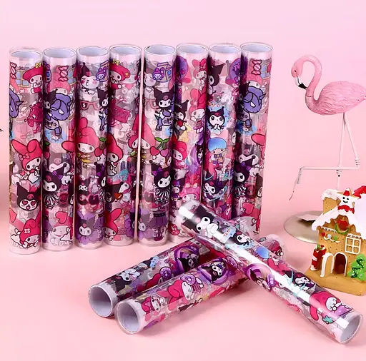 Рулон з 3D наліпками Куромі та Мелоді різні кольори (25-CYSS02) - фото 3