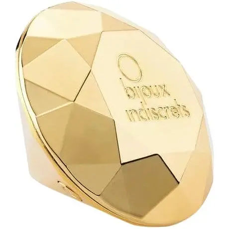 Вібратор для клітора Bijoux Indiscrets Diamond Twenty One золотий